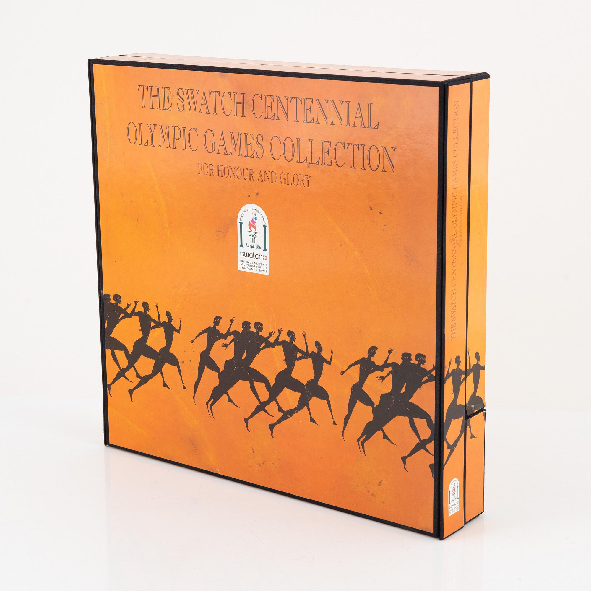 Swatch, "The Swatch Centennial Olympic Games Collection For Honour And Glory", Atlanta 1996".