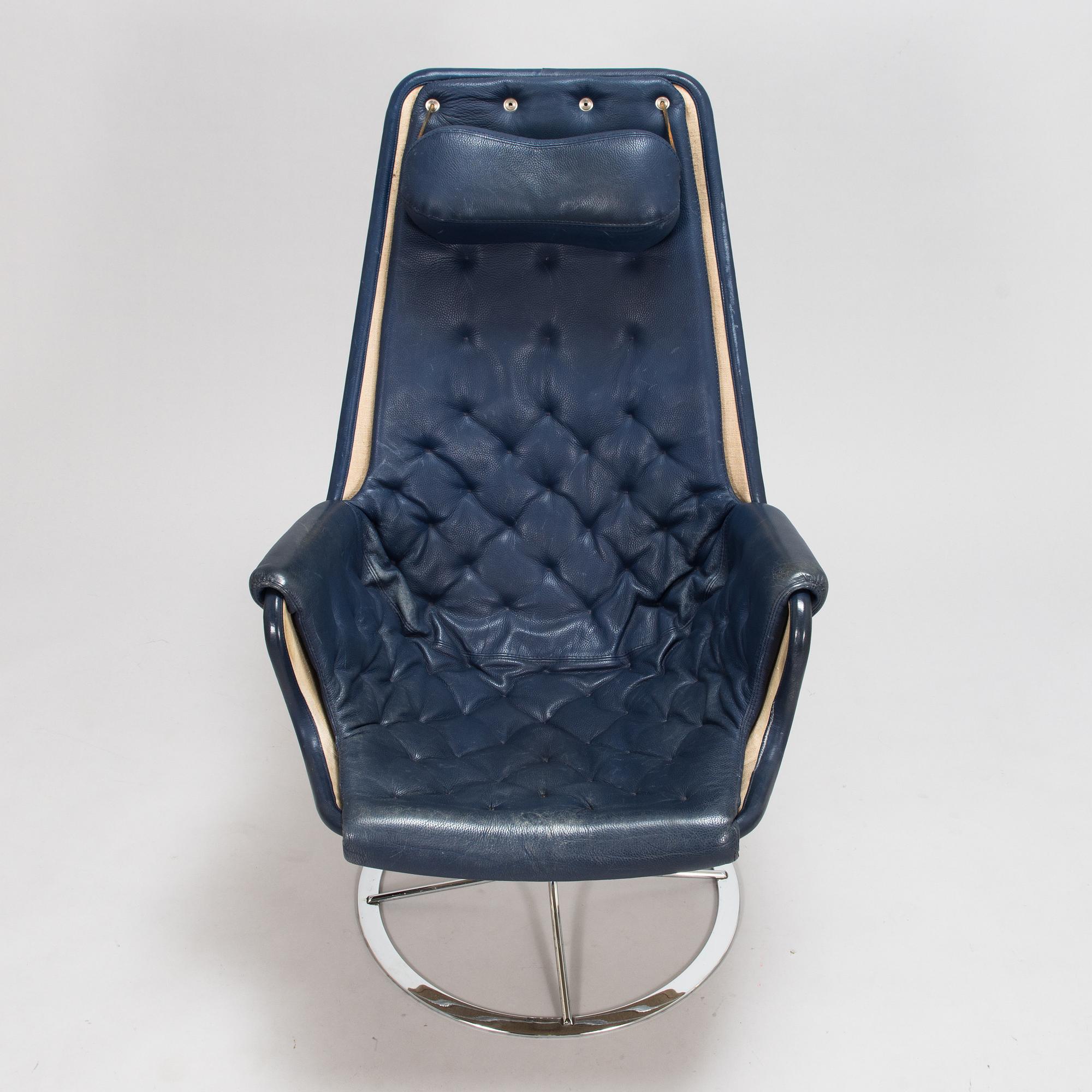 Bruno Mathsson, fåtölj, "Jetson" för Dux. Design år 1969.