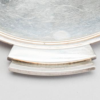 A GEORG JENSEN SILVER PLATE.