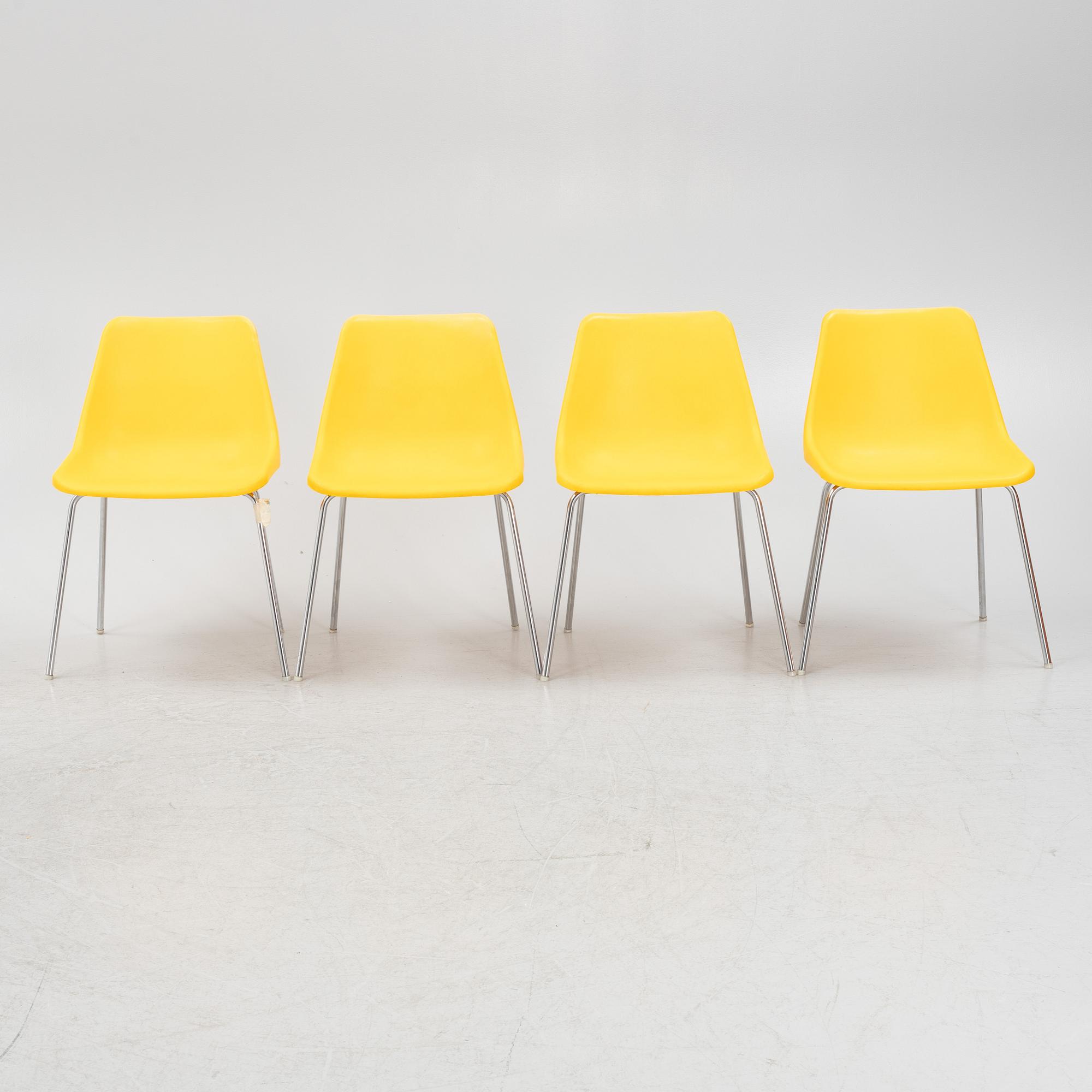 Robin Day, dining set 5 pieces, Overman, 1970s.