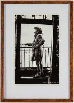 JACOB FORSELL, photograph, signed and dated 1973.