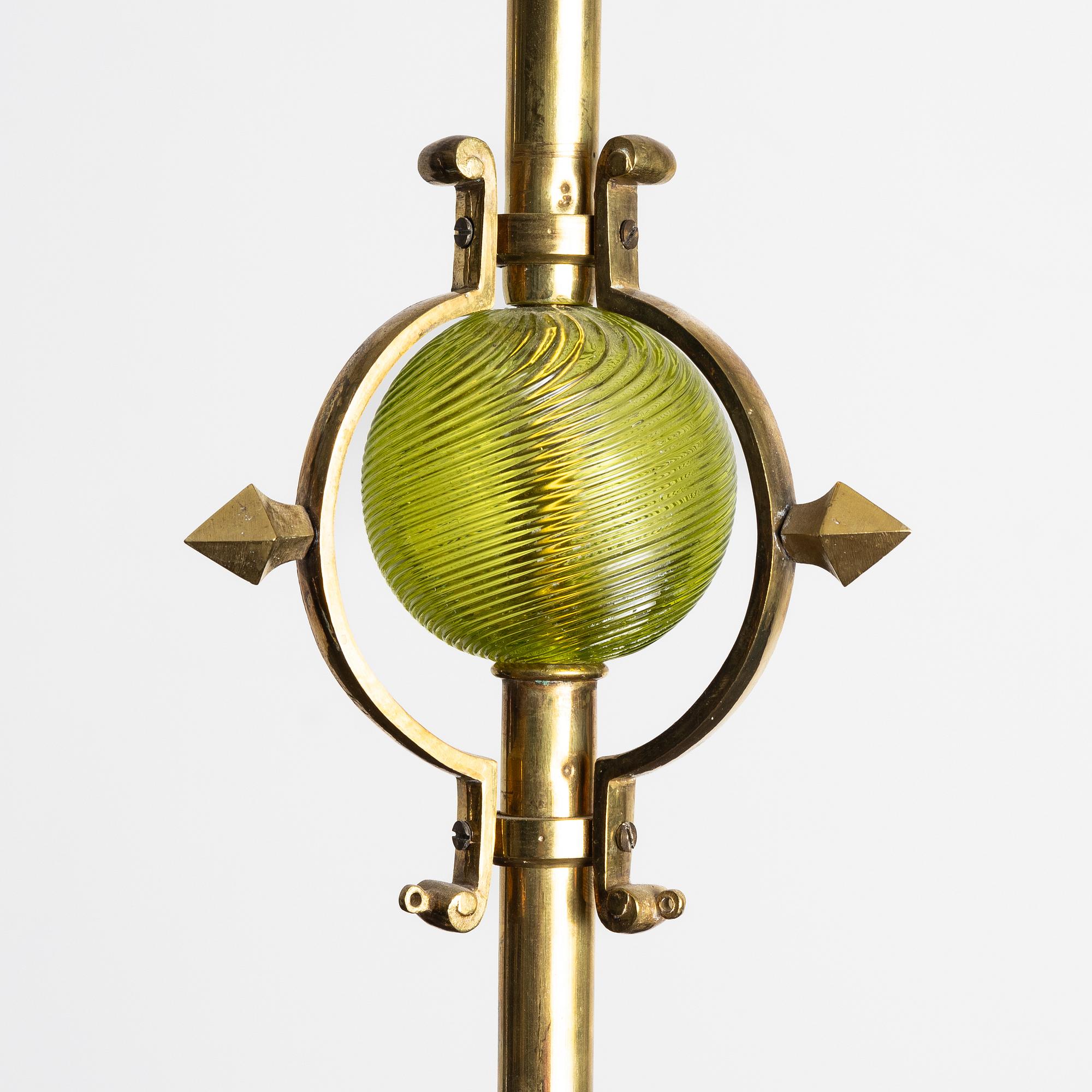 Ceiling lamp, Art Nouveau, early 20th century.