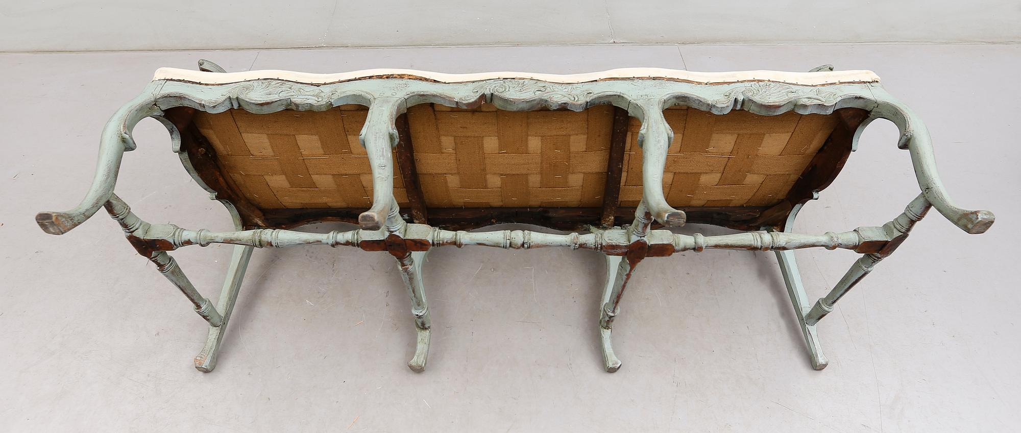 SOFFA, senbarock, 1700-talets mitt.