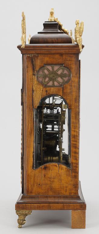 An Austrian 18th cent bracket clock by Joseph Kramer in Retz.