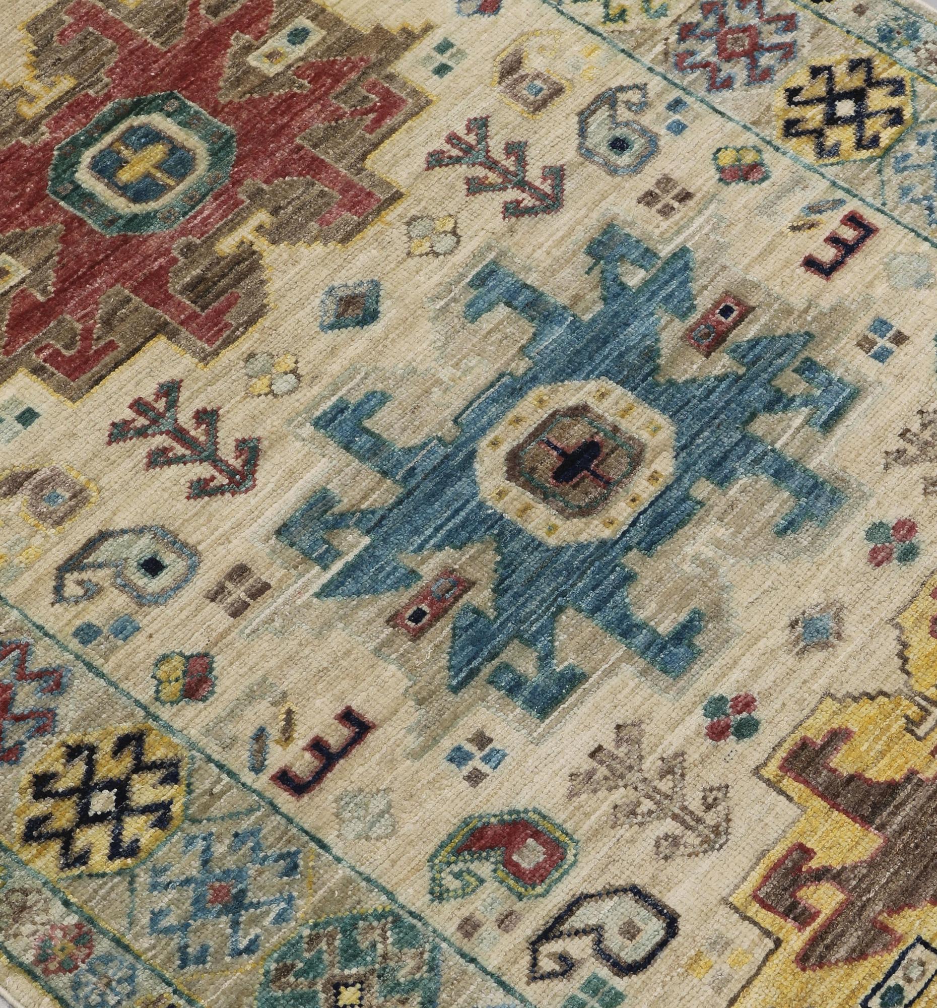 A runner carpet, Zigler Design, 292 x 80 cm.