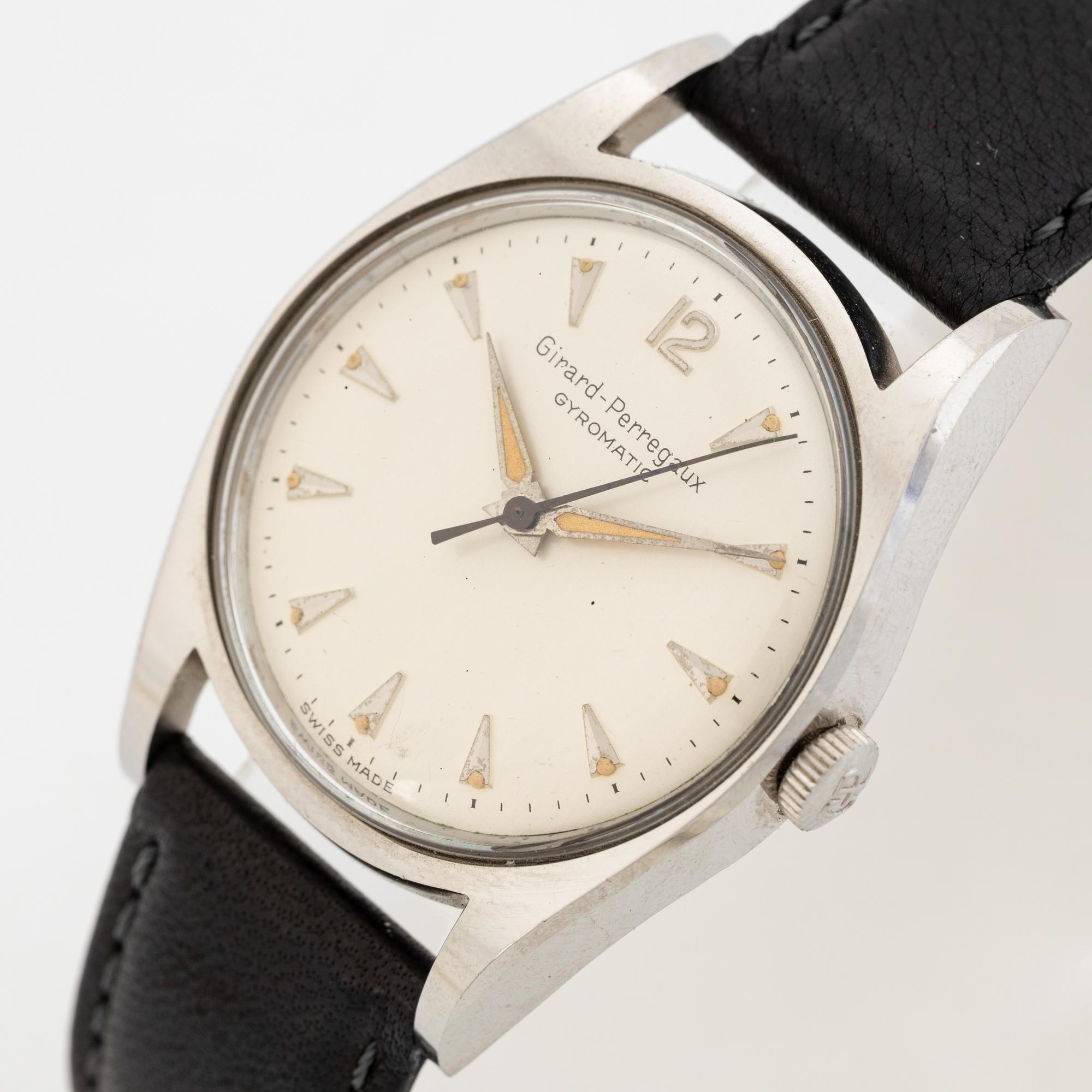 Girard-Perregaux, Gyromatic, wristwatch, 33 mm.