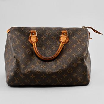 HANDVÄSKA, "Speedy", Louis Vuitton, 1900-talets fjärde kvartal.