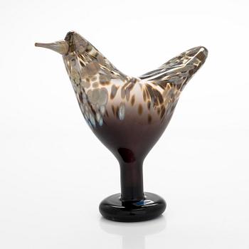 Oiva Toikka, A glassbird, 'Songtrush', signed Oiva Toikka Nuutajärvi.