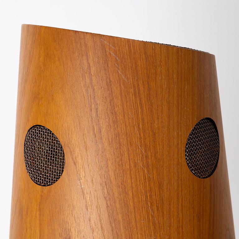 Stig Carlsson, LOAS 1001/”Kolboxen", a pair of loudspeakers, 1959-62, Sweden.