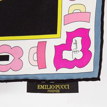 A silkscarf by Pucci.