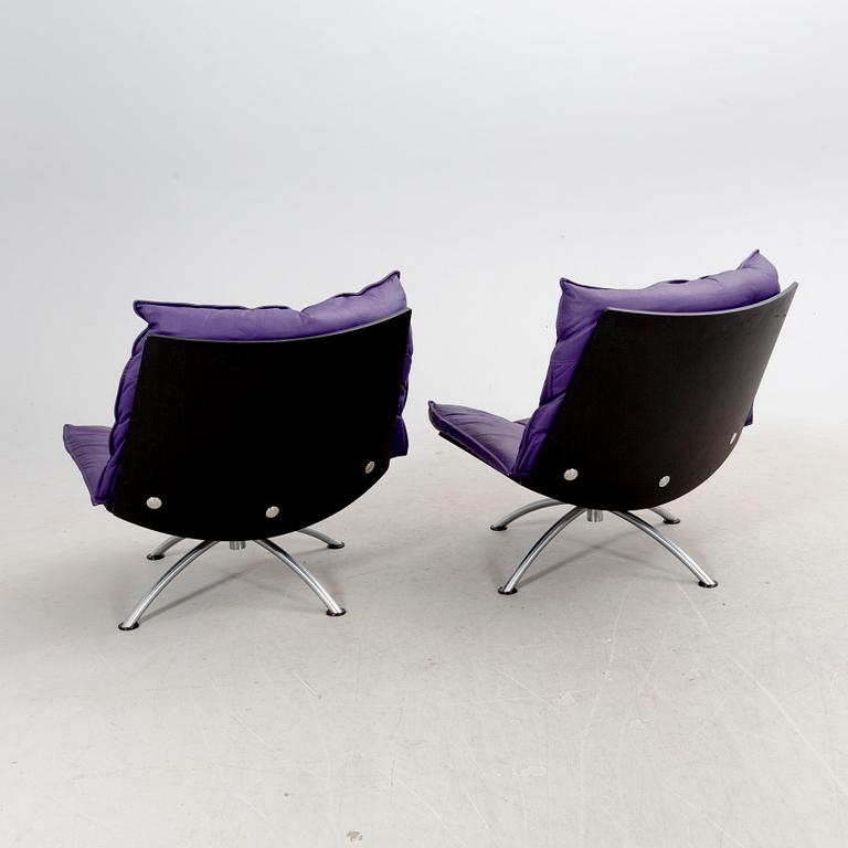 Tom Stepp, fåtöljer 1 par, "Primetime", Fredericia, Danmark.