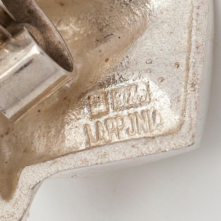 Björn Weckström, korvakorut, "Nastassia", hopea, Lapponia.