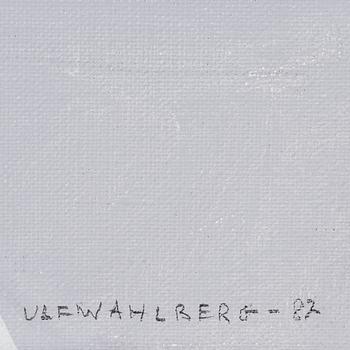 ULF WAHLBERG, olja på duk, signerad.