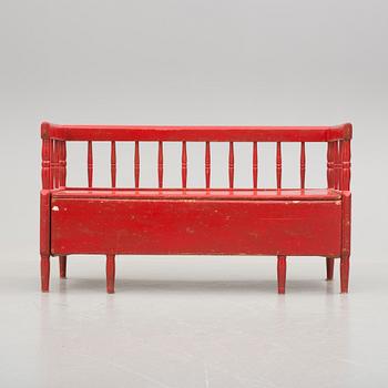 BARNSOFFA, gustaviansk stil, 1800-talets slut.