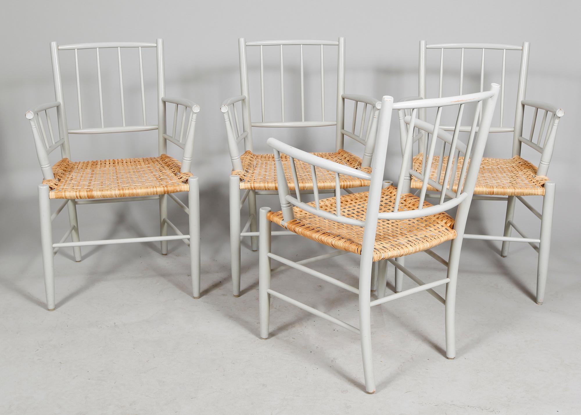 KARMSTOLAR, 4 st, 1900-tal.