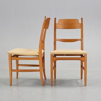 MATGRUPP, 6+1 delar, "Calmare nyckel", Carl Malmsten, Åfors möbelfabrik.
