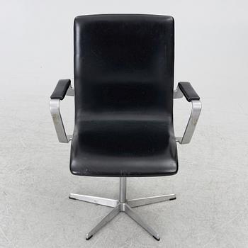 Arne Jacobsen, an 'Oxford' chair, Fritz Hansen, Denmark, 1969.