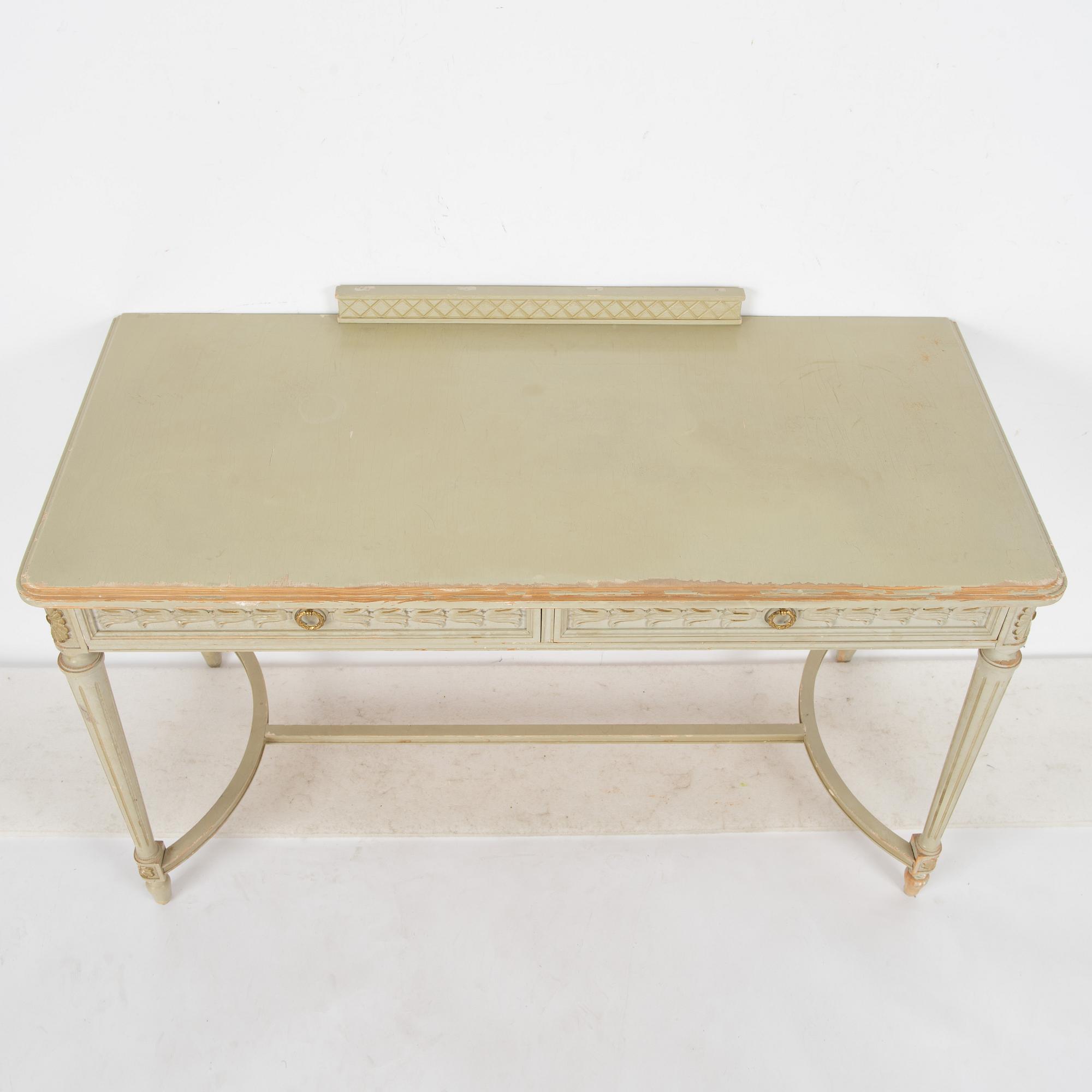 A dressing table with mirror, Gustavian style, 1920's/30s.