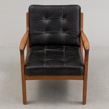A 'Senator' easy chair by Ole Wanscher, France & Son.