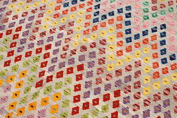 Carpet, kilim, approx. 255 x 179 cm.