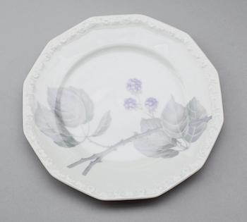 MATSERVIS, 57 delar, porslin, "Maria Björnbär", Rosenthal.