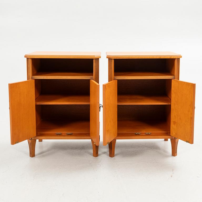 Bedside tables, a pair, Josefssons Möbler, Nybro, 20th/21st century.