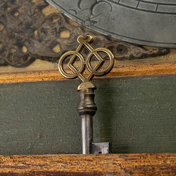 A longcase clock by W. Barrow (watchmaker in London 1700-36).