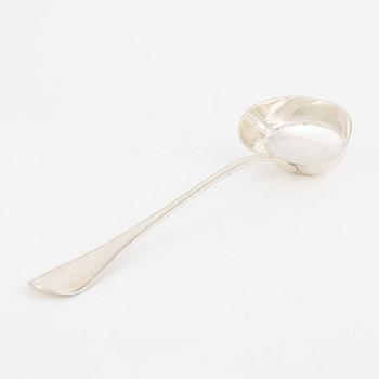 A Swedish Silver Soup Ladle, mark of Pehr Zethelius, Stockholm 1778.