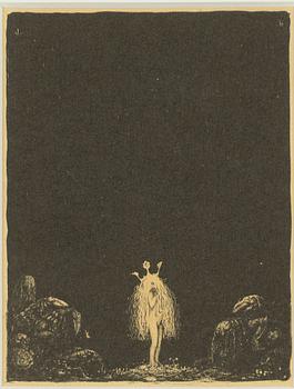 John Bauer, "Den lilla prinsessan och trollen".