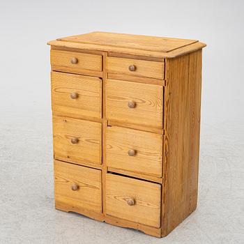 Drawer cabinet, folk art, 19th century.