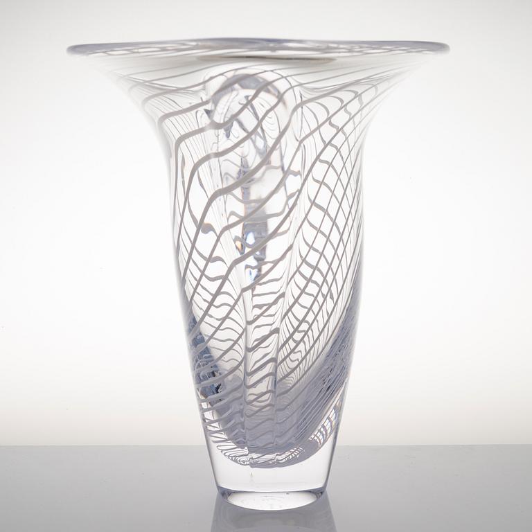KARI ALAKOSKI, a 'Bipolar' glass sculpture, signed Kari Alakoski 2014. Glass Studio Mafka & Alakoski.