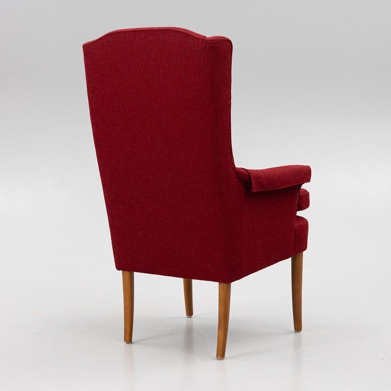 Carl Malmsten, an 'Ane' armchair, later part of the 20th Century.