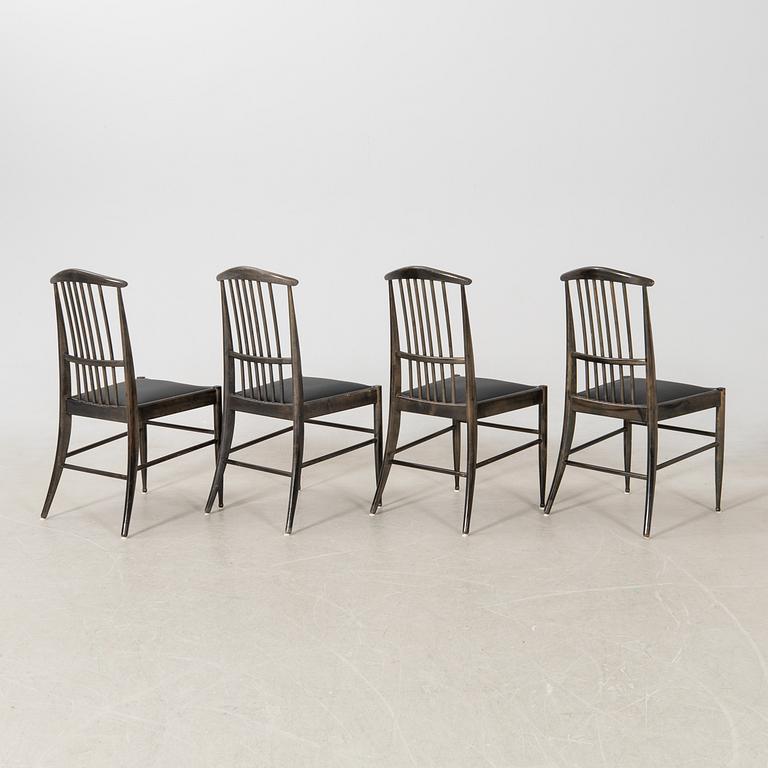 Kerstin Hörlin-Holmquist, stolar, 4 st, "Charlotte", Asko, 1970-tal.