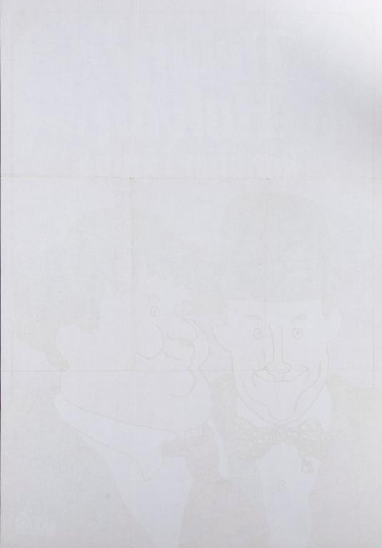 a vintage movie poster, 'Helan och Halvan - kanaljer i knipa (Jitterbugs)'.