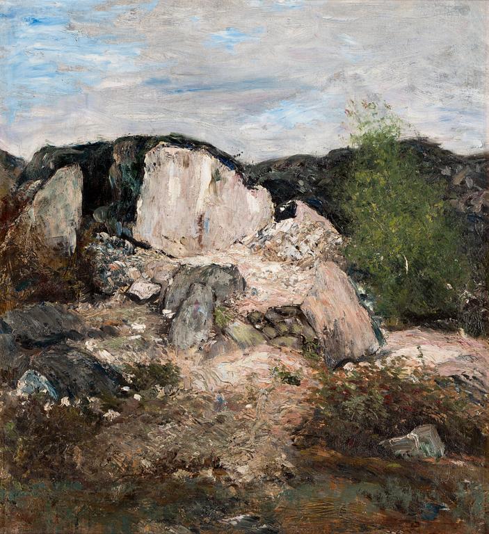 Carl Fredrik Hill, "Kalkbrottet" (The Lime Quarry).