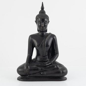 Buddha, brons. Thailand, 1900-tal.