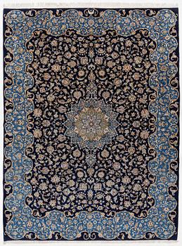 A Royal Keshan carpet, signed, c. 395 x 295 cm.