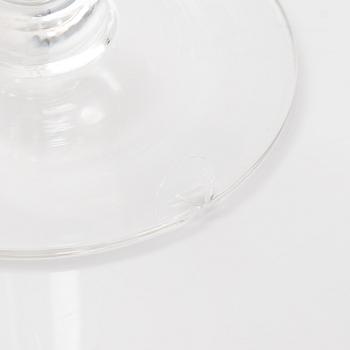 Göran Hongell, A 43-piece glass ware set "Kilta". Iittala, in production 1947-1966.