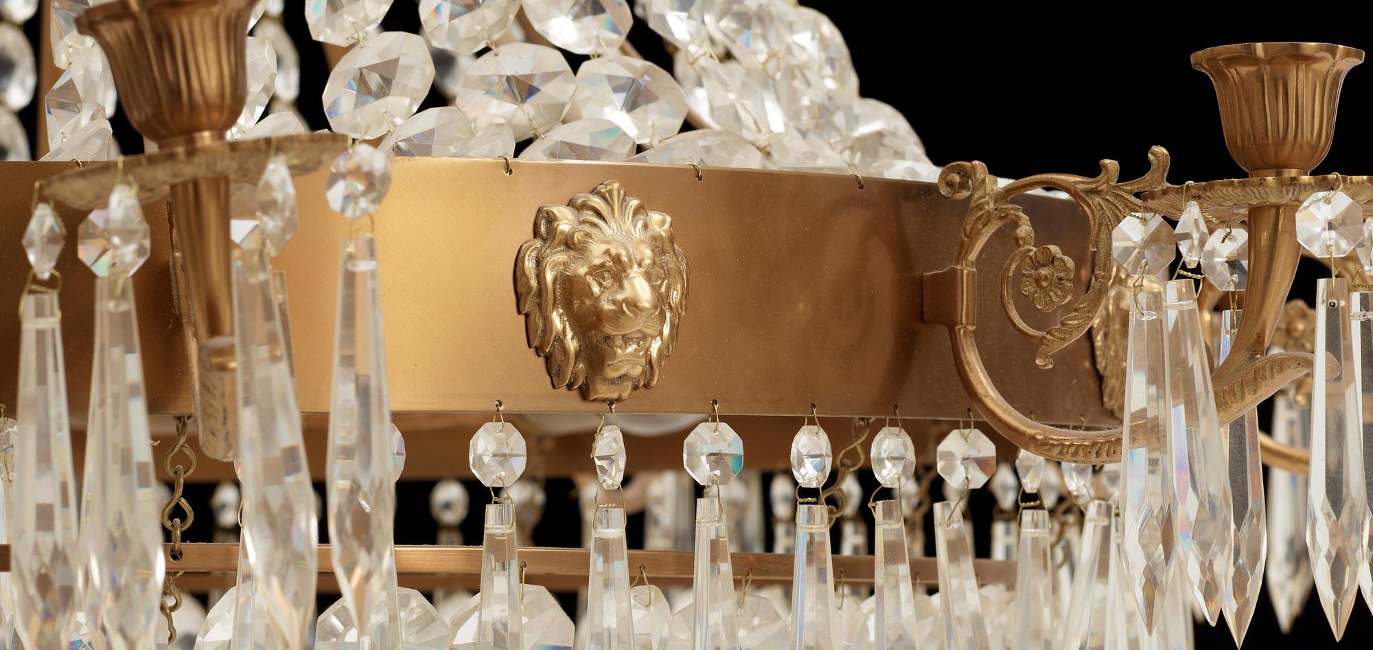 LJUSKRONA, Gustaviansk stil, 1900-talets andra hälft. H ca 124.