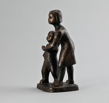 BENGT LISSEGÅRDH, skulptur, brons. Sign.