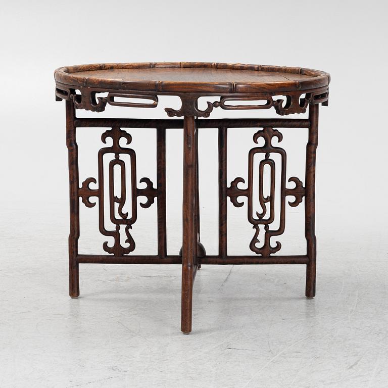 A Chinese hardwood table, 20th Century.