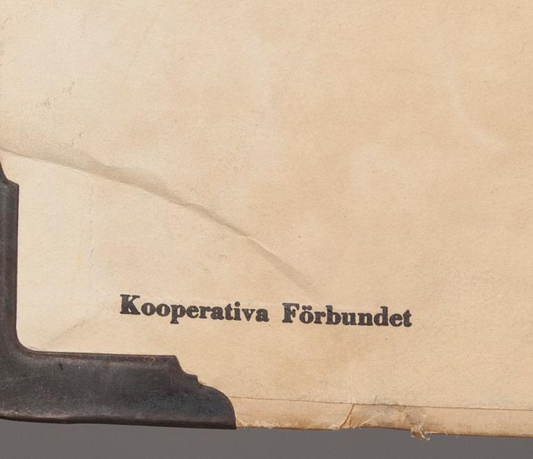 SKOLPLANSCHER, 2 st, Ljunglöfs STHLM, 1900-talets mitt.
