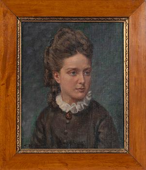 Gunnar Weinberg, portrait of a woman.