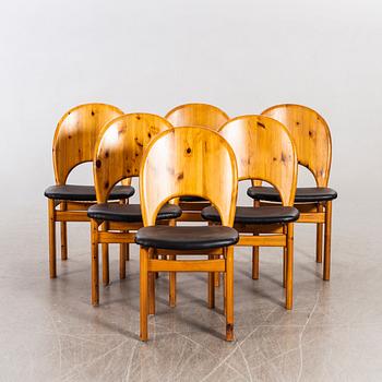 Chairs 5 pcs Denmark Glostrup Møbelfabrik Denmark 1960s/70s.
