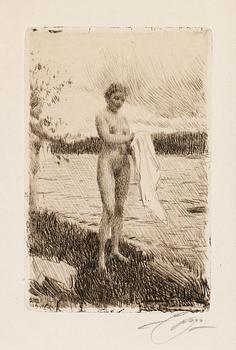 172. Anders Zorn, "Dalälven".