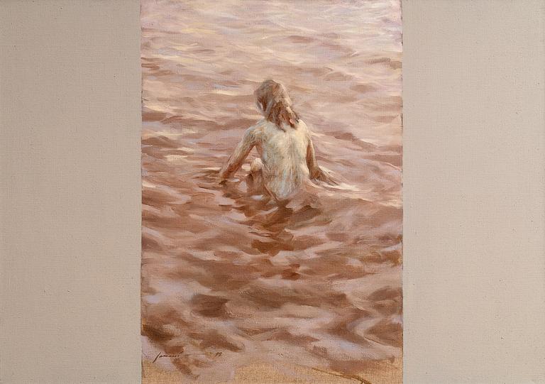 Ilkka Lammi, A WOMAN BATHING.