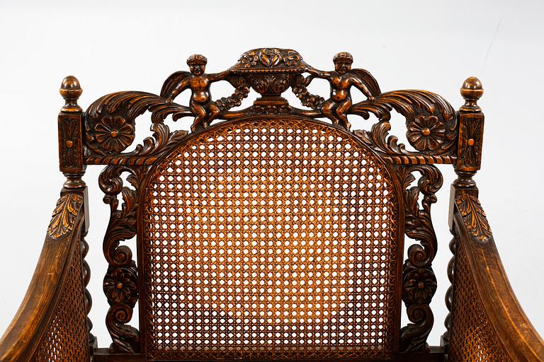 A pair of armchair from the first half of the 20th century.