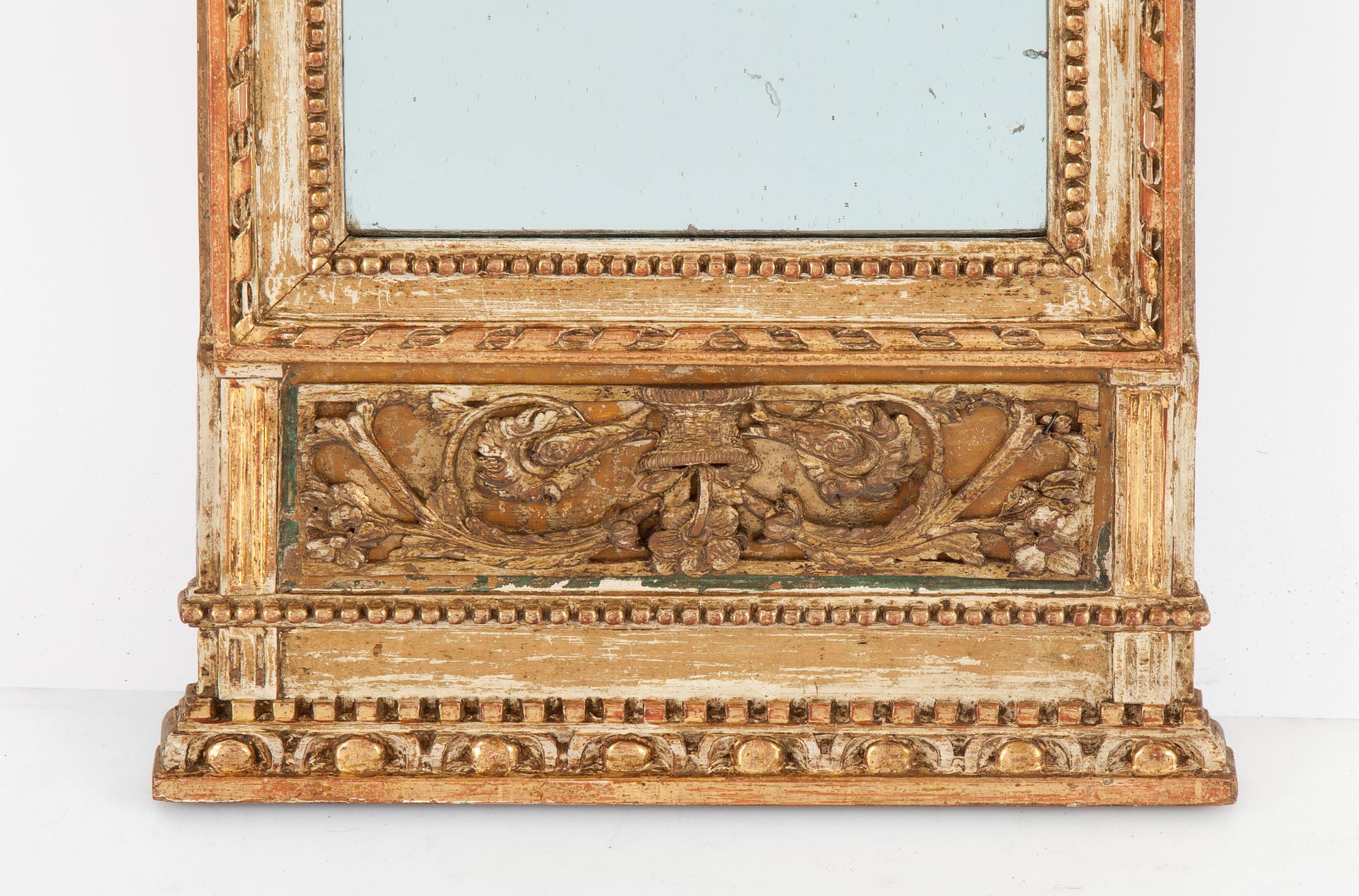 SPEGEL, gustaviansk, omkring 1800.