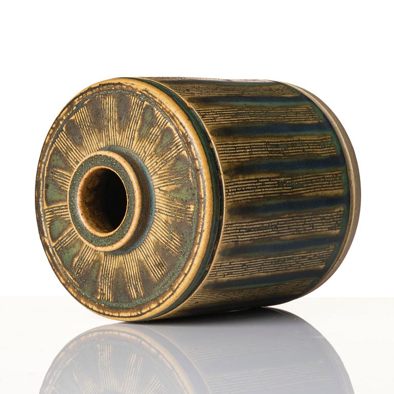 Wilhelm Kåge, a Farsta stoneware vase, Gustavsbergs Studio 1958.