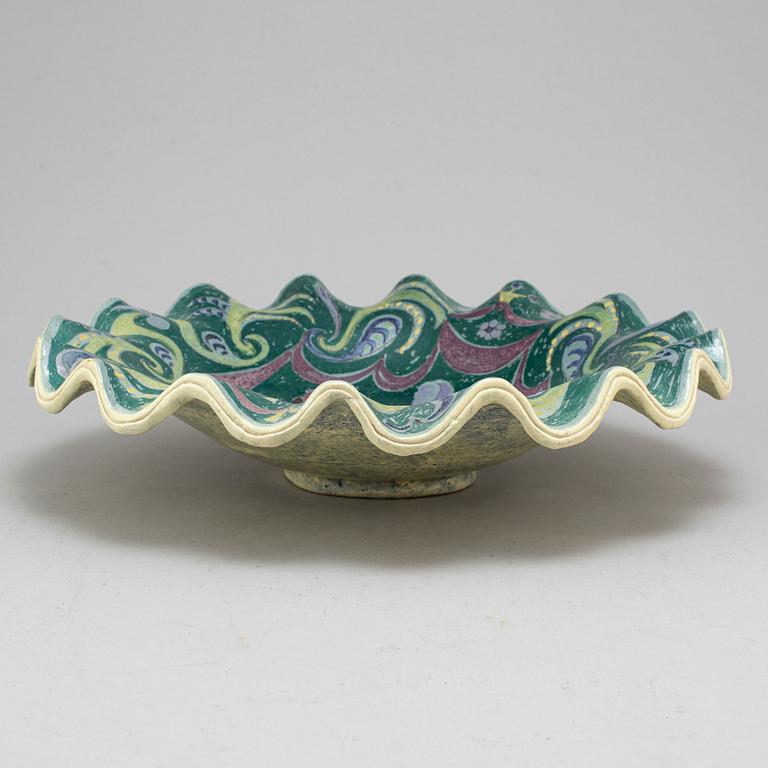 Birger Kaipiainen, a ceramic dish, Arabia, Finland 1940-50's.